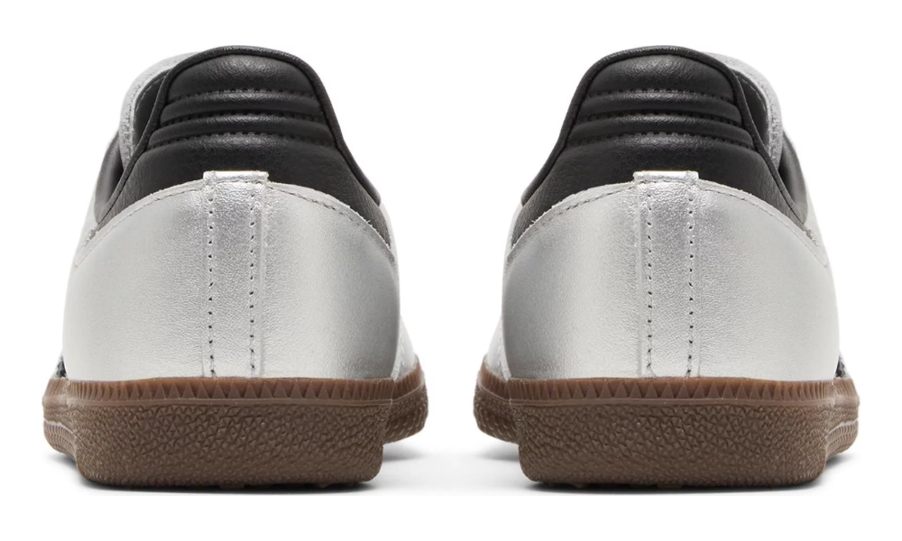 Adidas Samba 'Silver Metallic Black Gum'