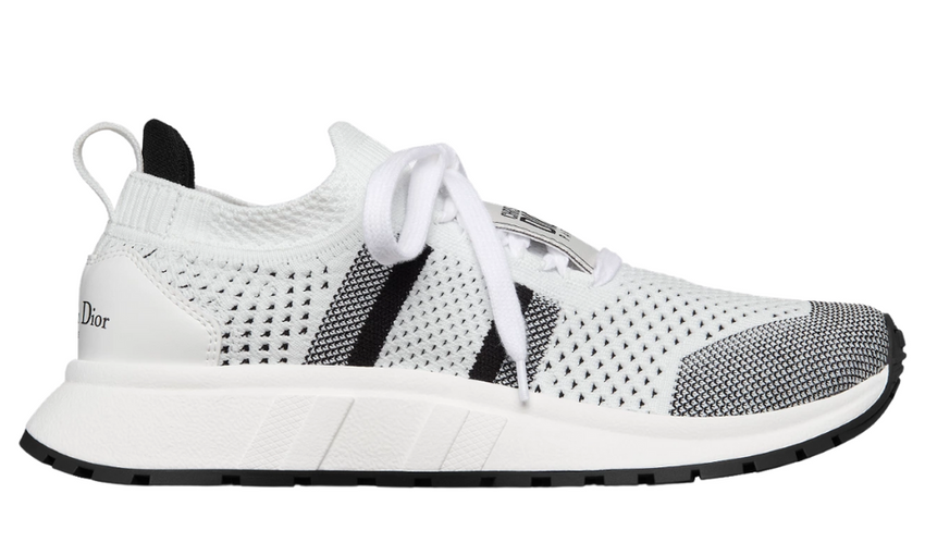 Run'n'Dior Sneaker "White and Black "
