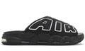 Air More Uptempo Slide ‘Black - Black Sole’