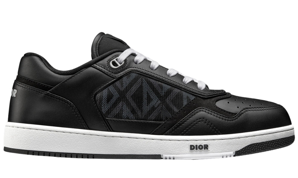 Dior B27 Low 'Black Smooth - White'