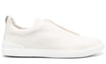 Zegna Triple Stich leather sneakers "White"