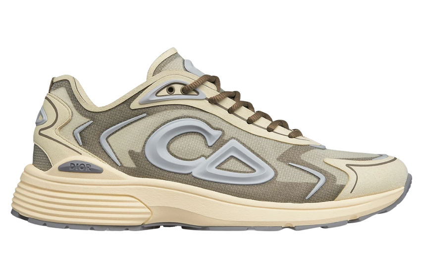 Dior B30 Countdown Tech Sneaker "Beige and Brown"