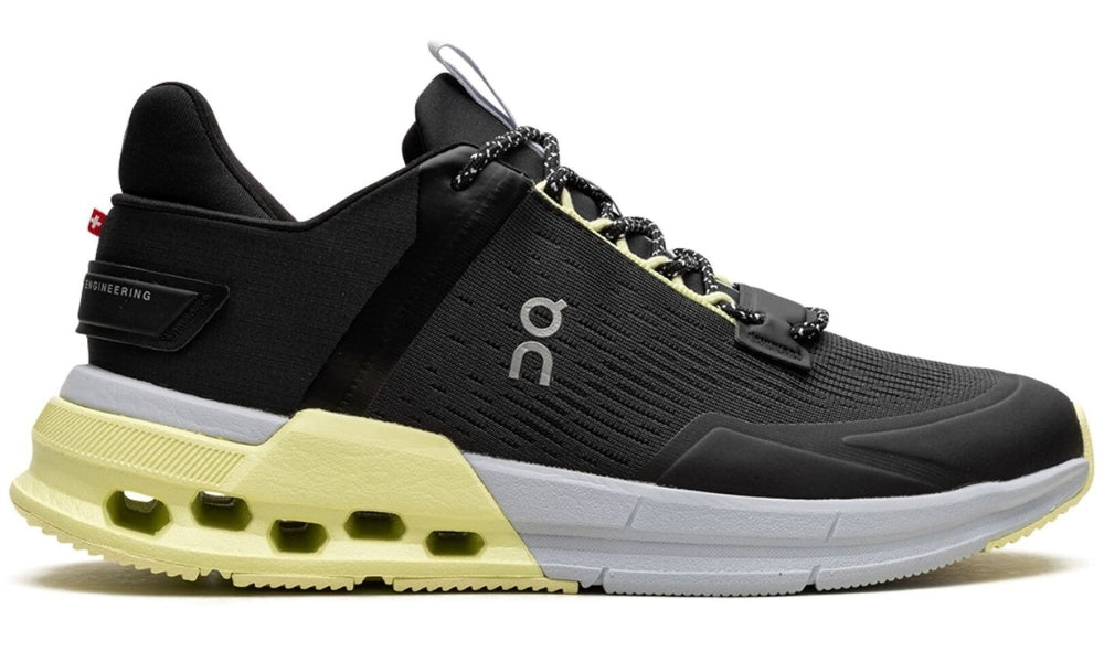 On Cloudnova Flux "Black/Hay"