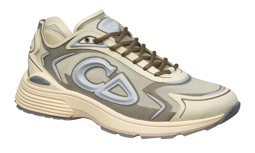 Dior B30 Countdown Tech Sneaker "Beige and Brown"