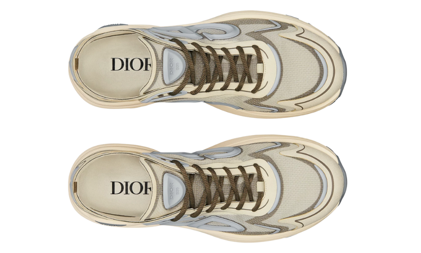 Dior B30 Countdown Tech Sneaker "Beige and Brown"
