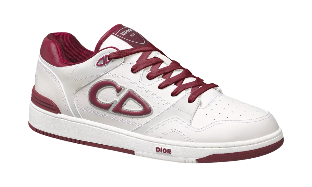 Dior B57 Dribble Low-Top Sneaker "White Red "