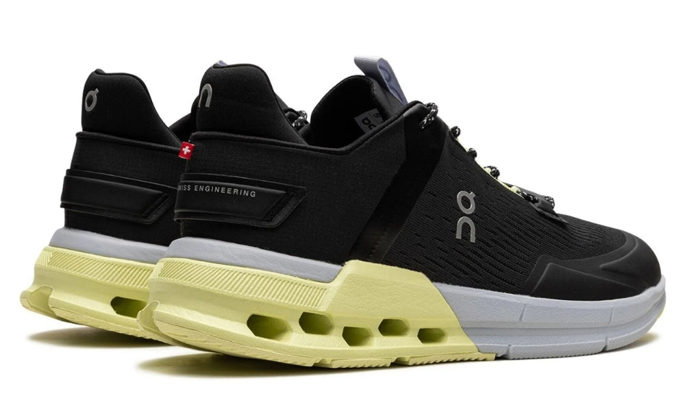 On Cloudnova Flux "Black/Hay"