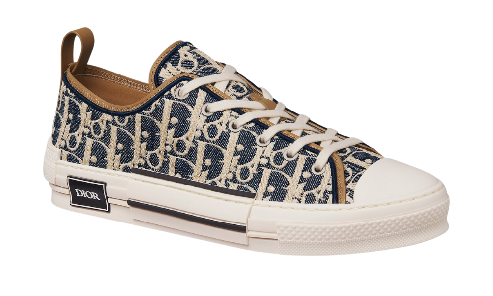 Dior B23 League Low-Top Sneaker "Blue and Beige"