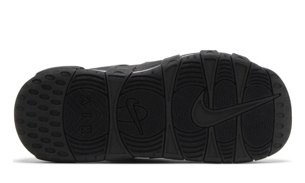 Air More Uptempo Slide ‘Black - Black Sole’