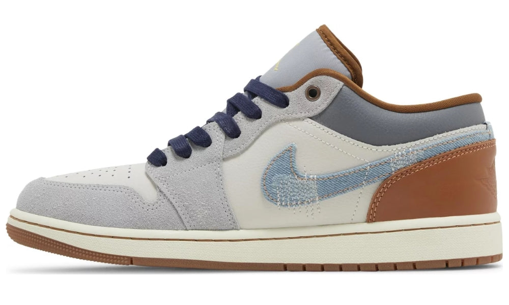 Air Jordan 1 Low SE 'Repaired Denim Swoosh'