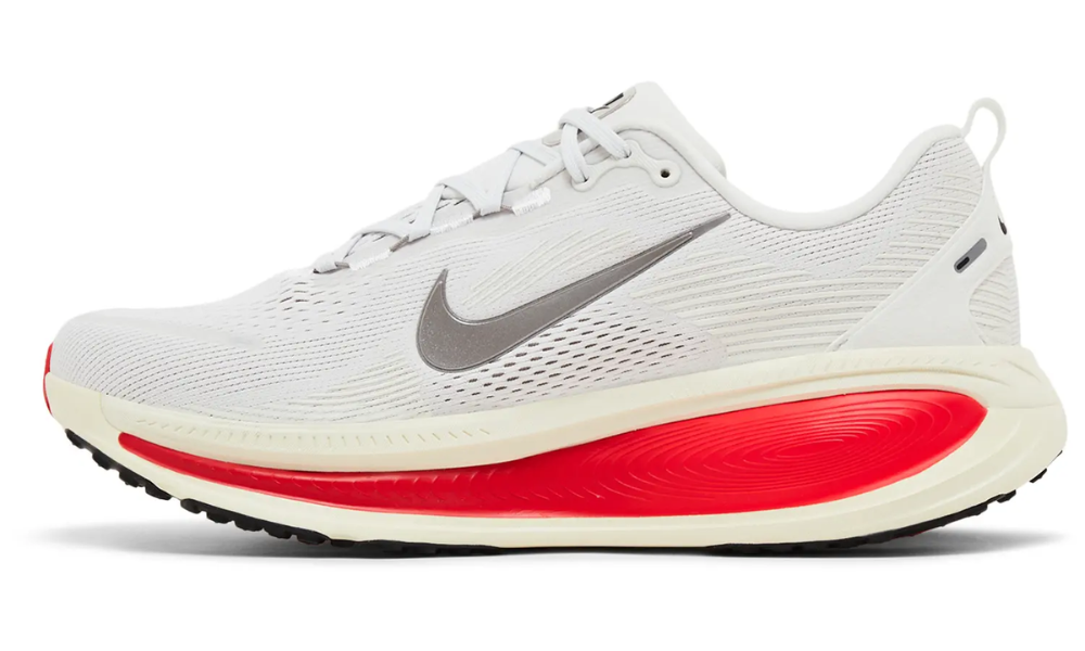 Nike Vomero 18 'Platinum Tint Siren Red'