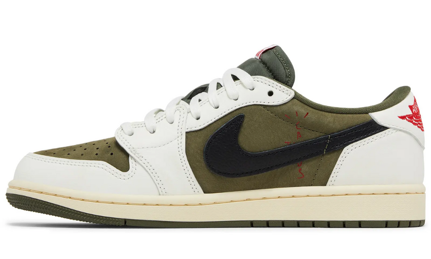 Travis Scott x Nike Air Jordan 1 Retro Low OG SP 'Reverse Olive / Medium Olive'