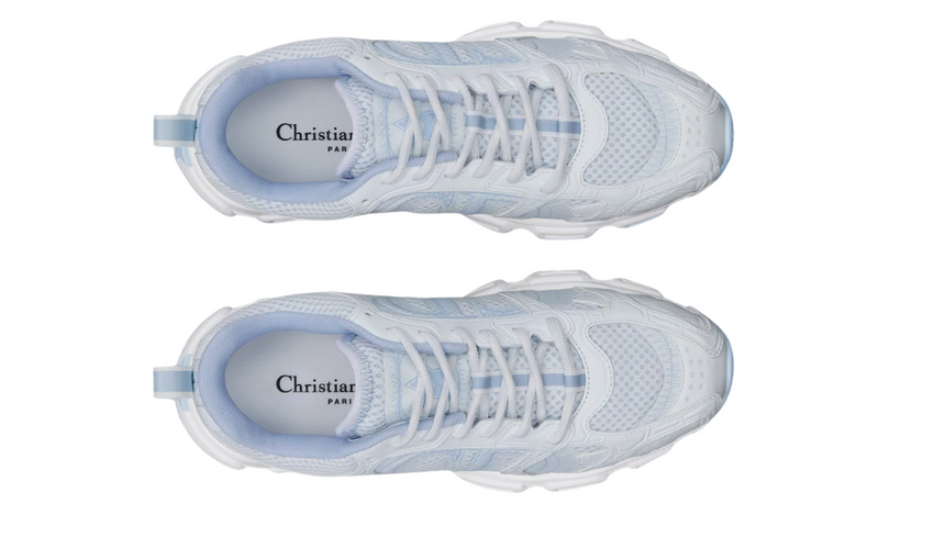 Dior Chrono Sneaker " White and Sky Blue "