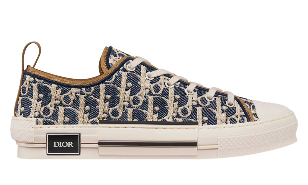 Dior B23 League Low-Top Sneaker "Blue and Beige"