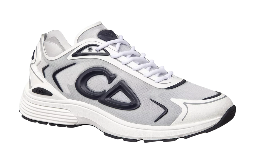Dior B30 Countdown Tech Sneaker "White and Gray"