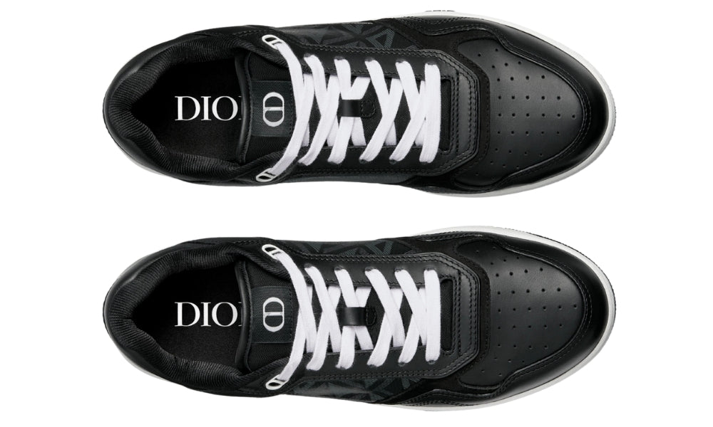 Dior B27 Low 'Black Smooth - White'