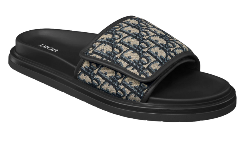 Dior Aqua Sandal "Beige and Black"