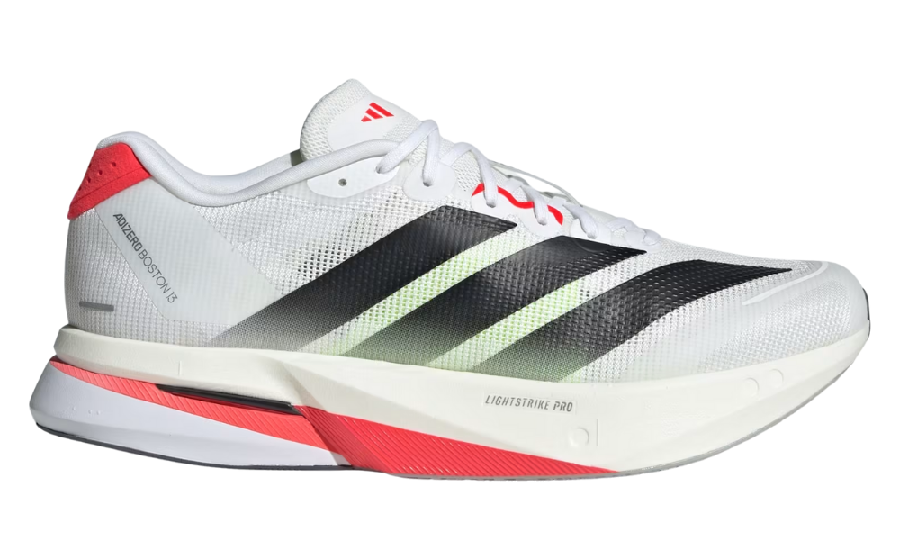 Adidas Adizero Boston 13 'White Black Lucid Red'