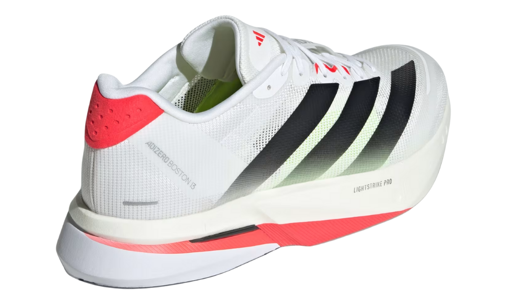 Adidas Adizero Boston 13 'White Black Lucid Red'