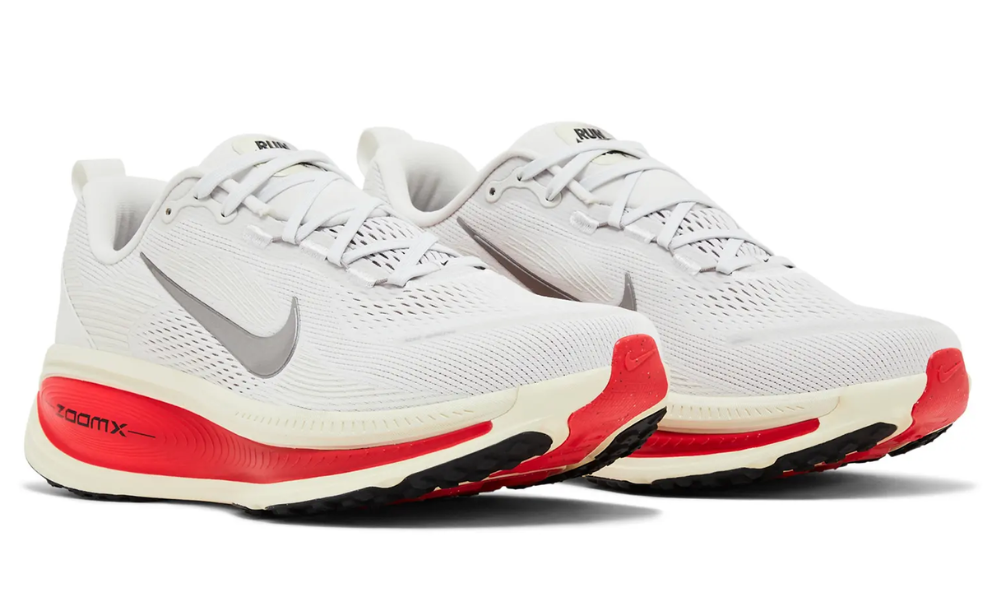 Nike Vomero 18 'Platinum Tint Siren Red'
