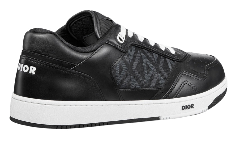 Dior B27 Low 'Black Smooth - White'