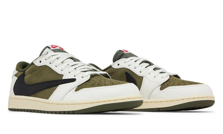 Travis Scott x Nike Air Jordan 1 Retro Low OG SP 'Reverse Olive / Medium Olive'