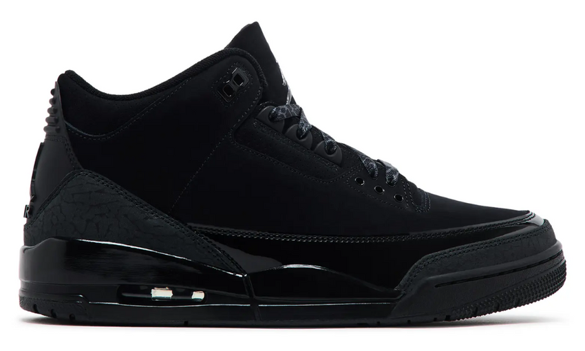 Nike Air Jordan 3 Retro 'Black Cat' 2025
