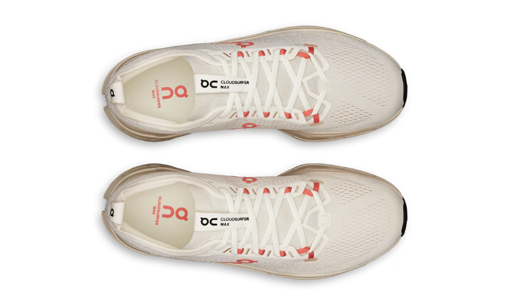 On Cloudsurfer Max 'Ivory | Salmon'
