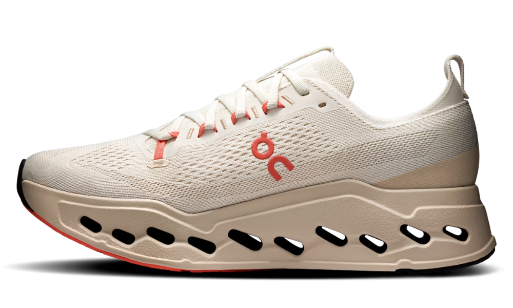 On Cloudsurfer Max 'Ivory | Salmon'