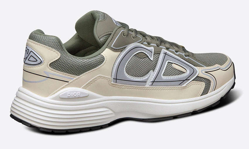 DIOR B30 SNEAKER "Olive Mesh and Cream Technical Fabric"