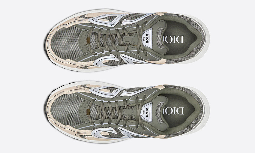 DIOR B30 SNEAKER "Olive Mesh and Cream Technical Fabric"