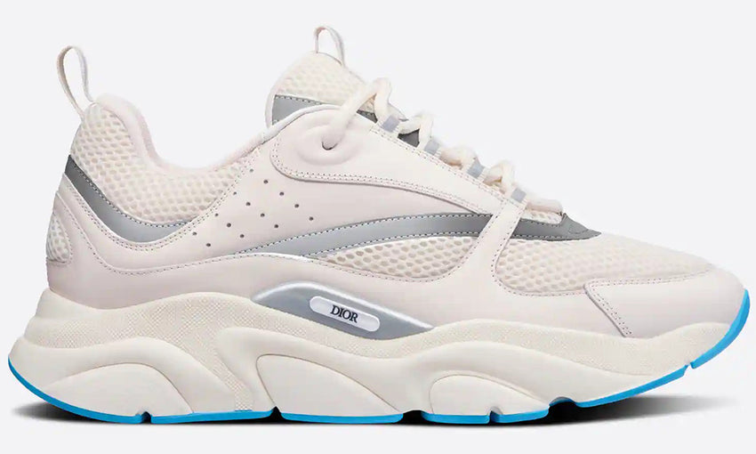 Dior B22 Cream Technical Mesh and Smooth Calfskin