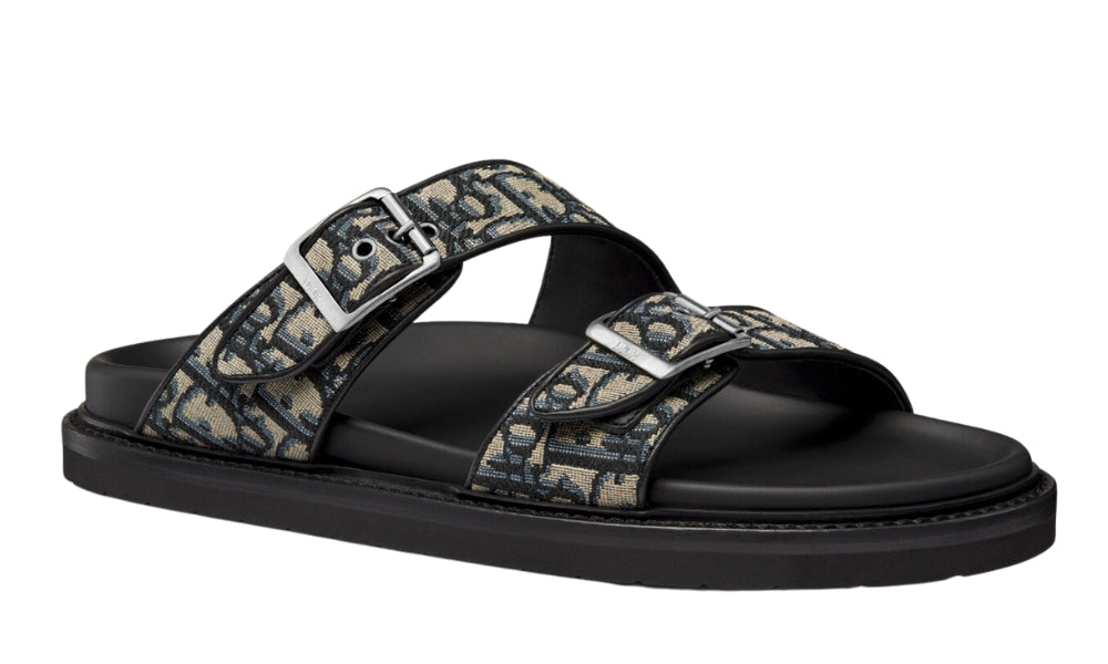 Dior Aqua Sandal "Beige and black"